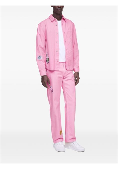 Camicia con charm in rosa Marc Jacobs - unisex MARC JACOBS | 2S5RTP004D09678
